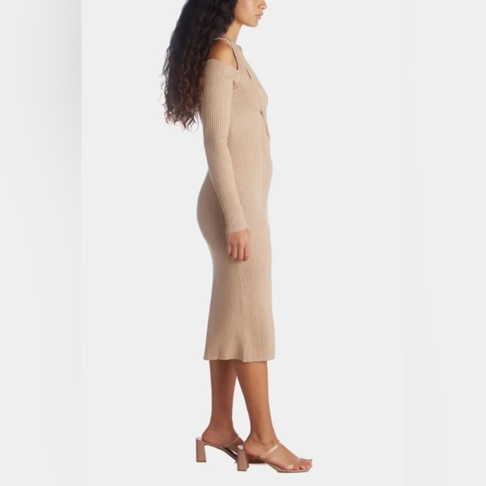 New! Revolve x Lita by Ciara Merino Wool cable knit cut out dress ✨ Small NWT! - Picture 4 of 14